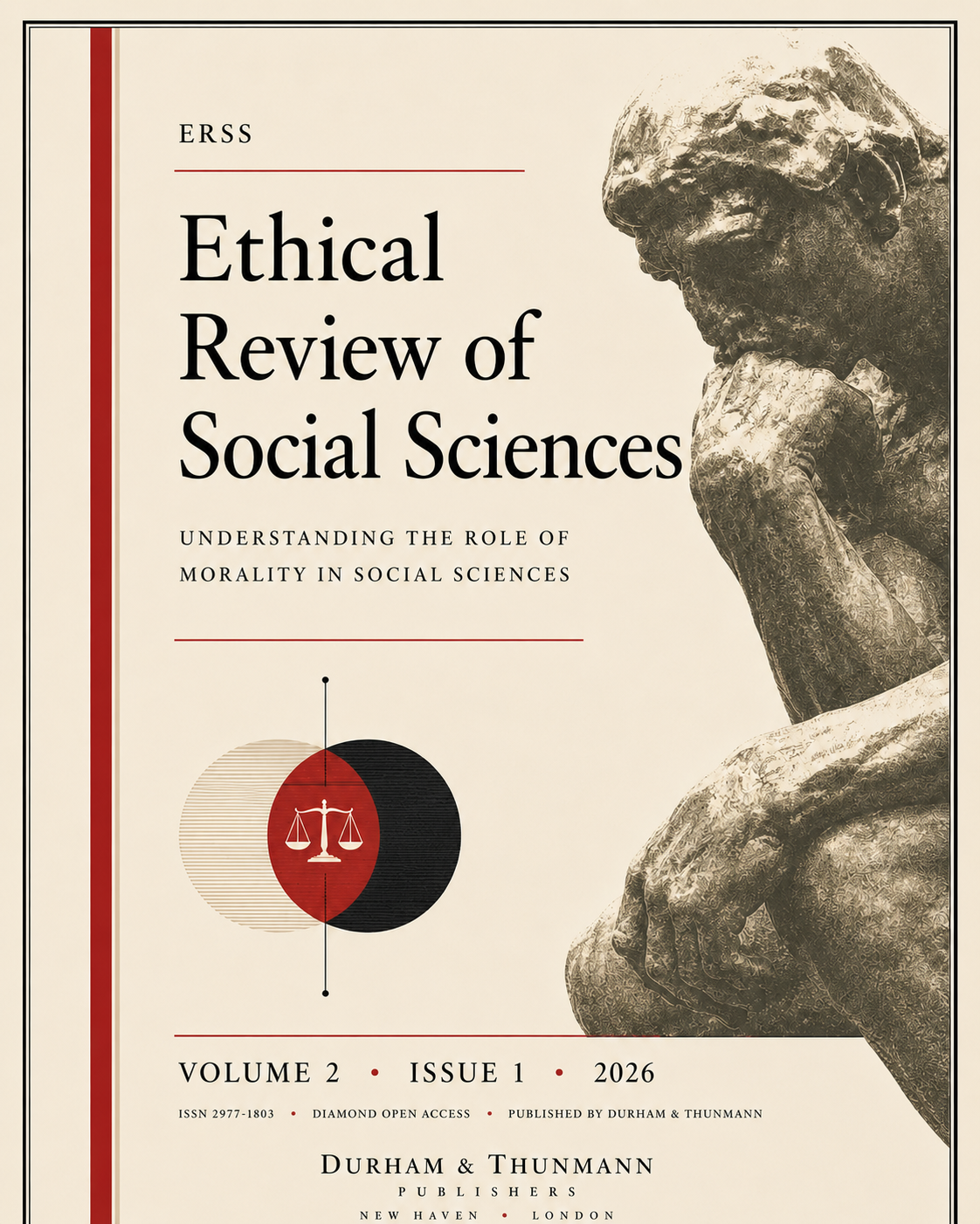 Cover of Ethical Review of Social Sciences, volume 2, issue 1